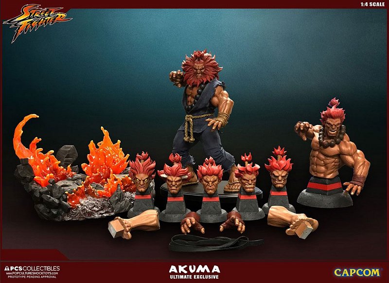 Street Fighter Akuma 1/4 Scale Statue